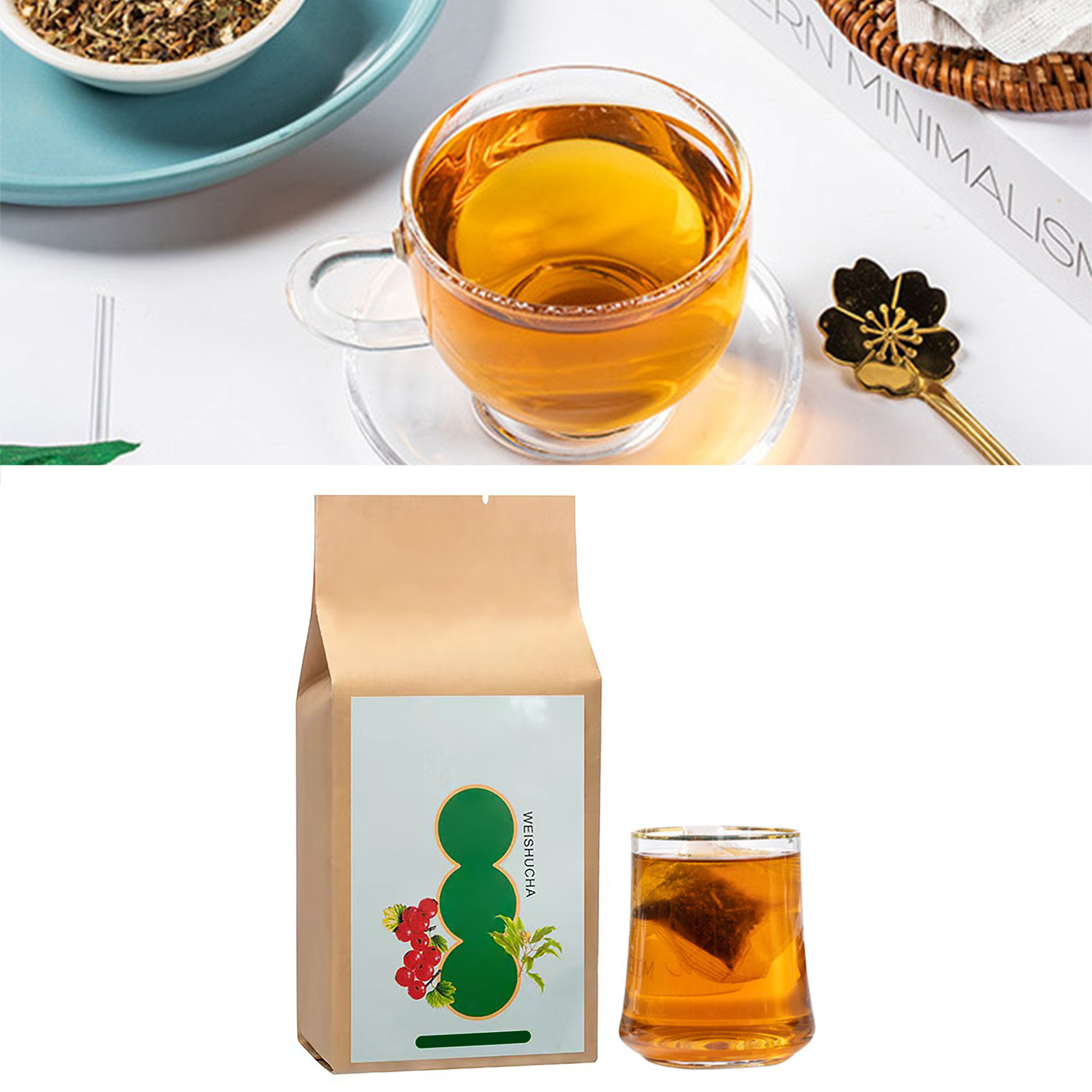 Herbal Tea For Wellness - 30 Torebek Herbaty z Czynobrzozą, Indywidualne