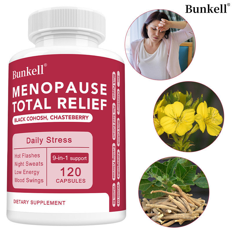 Herbal Wellness Water - Kapsułki ziołowe na menopauzę - Nocna