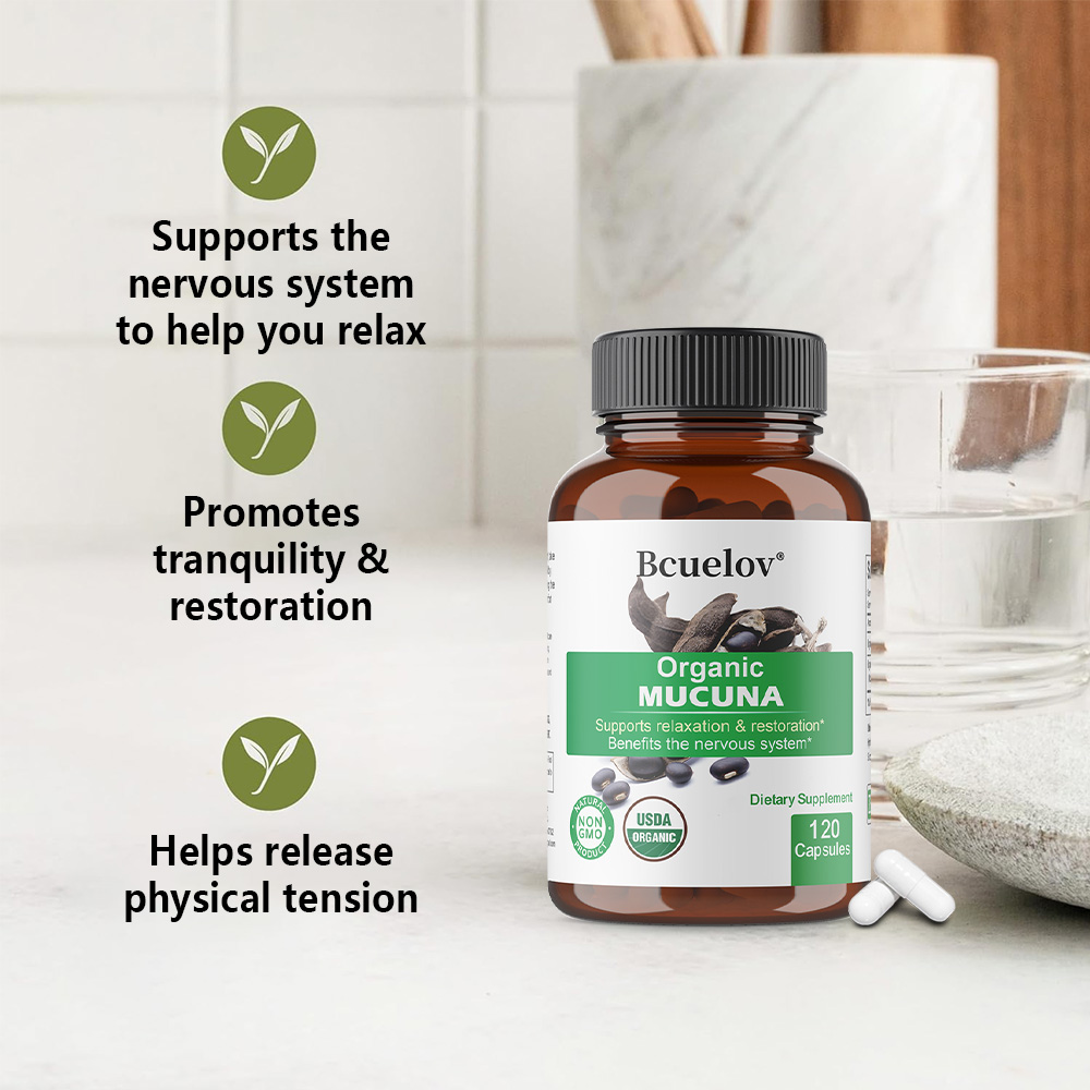 Organiczne kapsułki z mucuną - – Herbal Wellness Water recenzja i cena