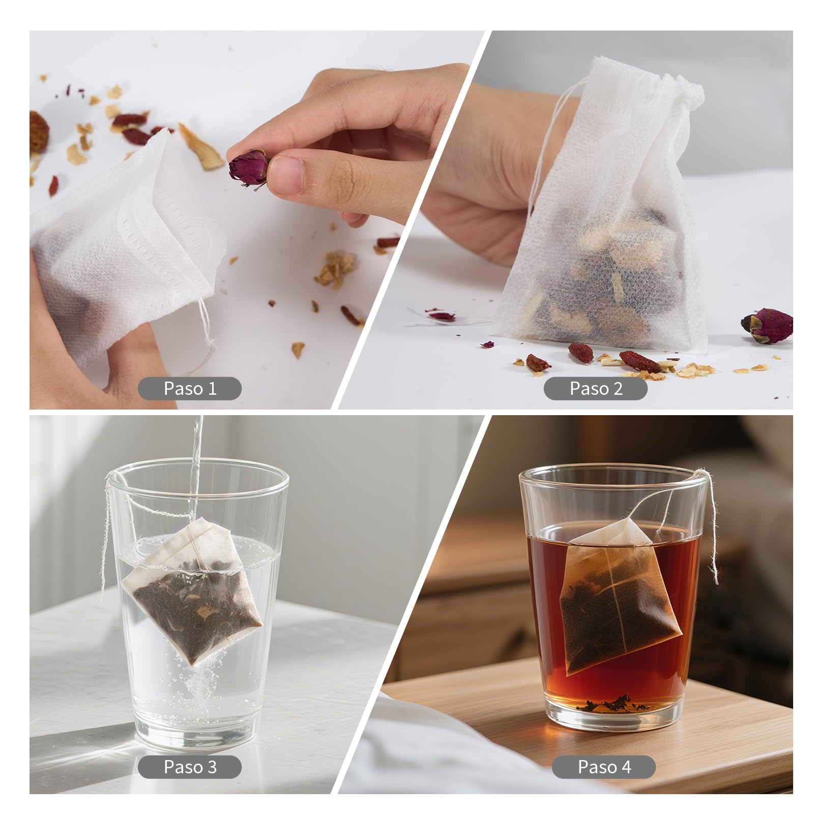 100 szt. Woreczków z filtrem d – Herbal Tea For Wellness recenzja i cena